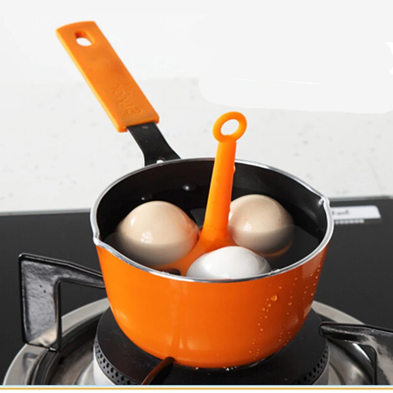 1PC Kitchen Gadgets Egg boiler Silicone Anti scald Steamed Egg Custard Egg Cooker Kitchen Tools