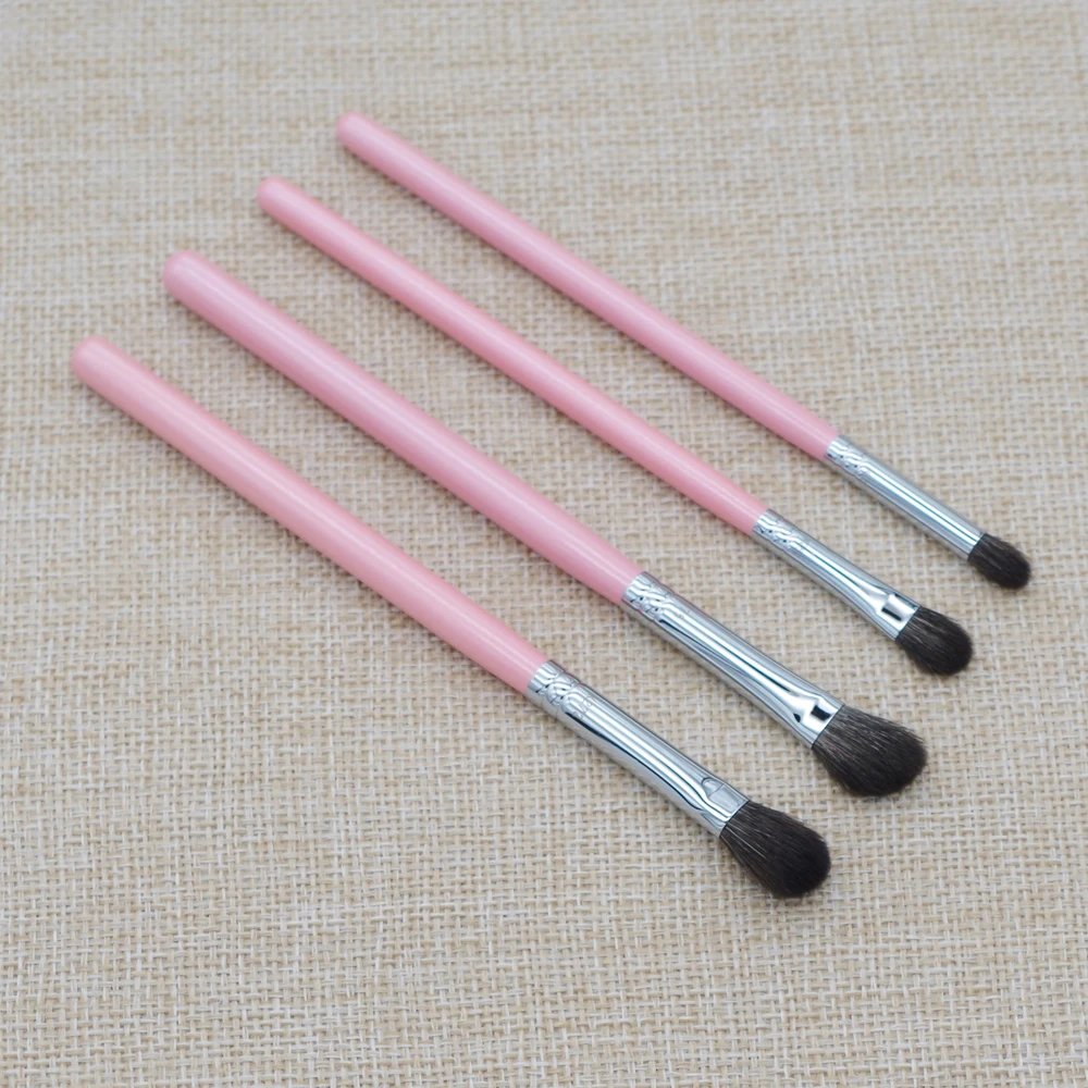 

Professional Makeup Brushes Set Blue Squirrel Goat Hair Eye Shadow Blending Brush Pink Handle pincel maquiagem Make Up Brush