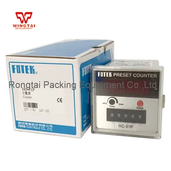 

Made in Taiwan 5 digital Fotek HC-51P Counter Meter Setting Range 1~99999