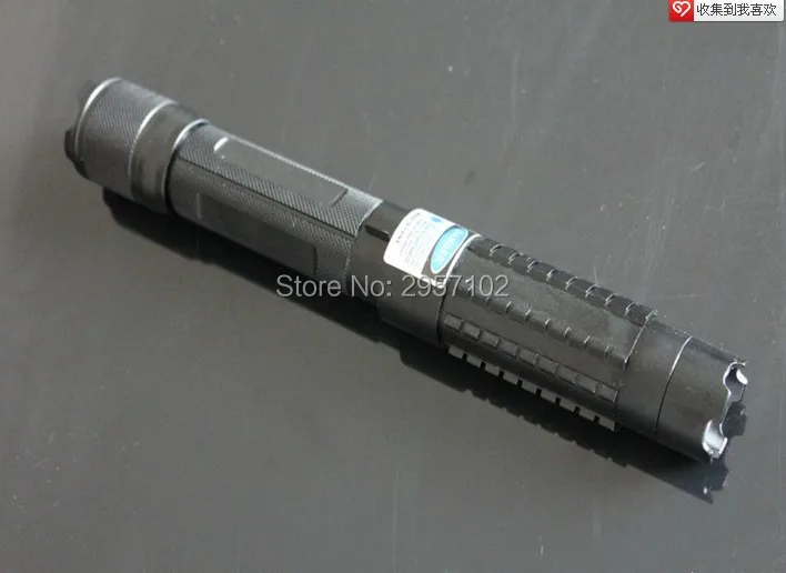 

SOS Special offer High power military 20000m blue laser pointer 450nm LAZER burning match/dry wood/candle/burn cigarettes+5 caps