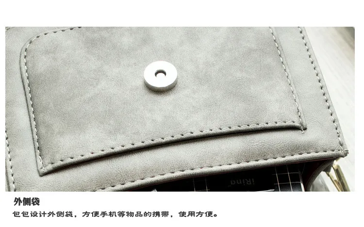 41 2016 Korean Style New Arrival Messenger Pack Shoulder Bags Fashion Personality Chain Mini Handbags Small Square Package