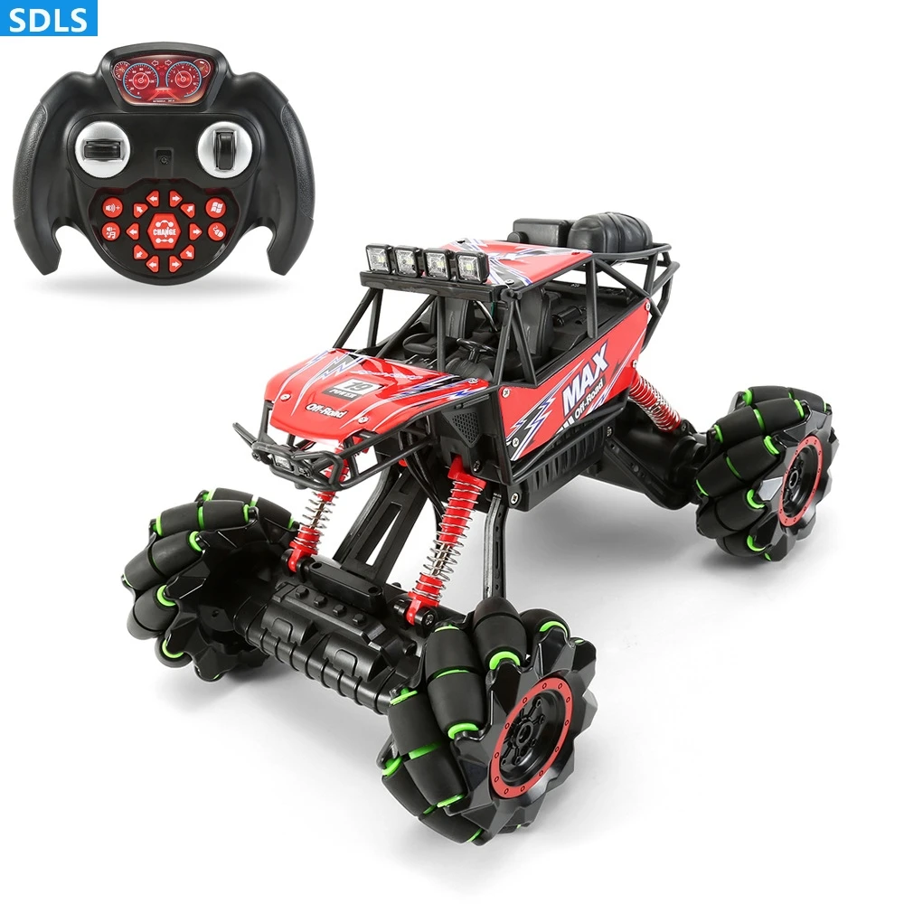 

35 Minutes Playing RC Drift Car 2.4G 4WD Remote Control Car 360 Stunt RC Climbing Car LED Lights Music Shake Cool Dance