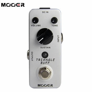 

Mooer Triangle Buff Fuzz Pedal /Full metal shell True bypass Guitar effect pedal