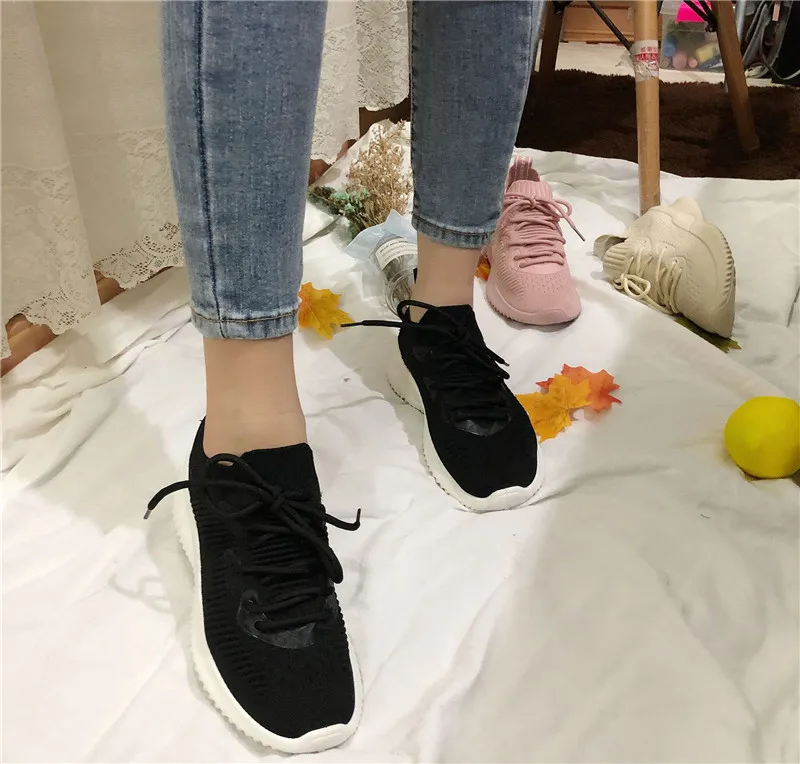 Zapatillas Deporte Mujer; Лидер продаж; Новинка года; летняя дышащая Спортивная повседневная обувь в Корейском стиле