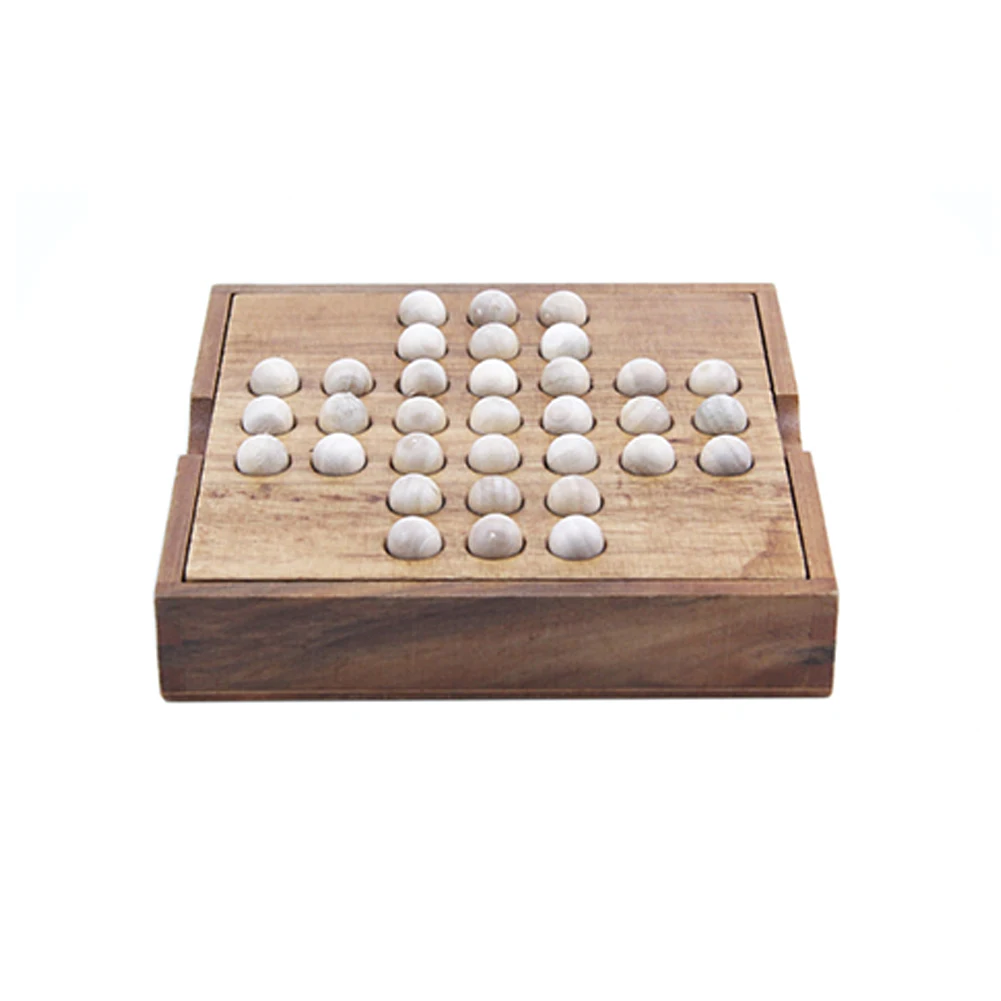 

Chess Board Non-toxic Kids Entertainment Wooden Adult Single Gifts Educational Toy Solitaire Game Boys Develop Intelligence