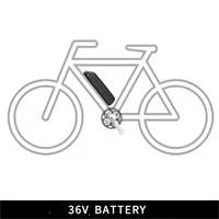 Bafang 36V 350W бесколлекторный Шестерни мотор для центрального движения для электровелосипедов задние колеса комплект для переоборудования электрического велосипеда C965 850C велосипеда Дисплей