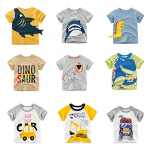 New Cartoon Animal Print Baby Boys T Shirt For Summer Infant Kids Boys Girls Car T-Shirts Clothes Cotton Toddler Letter Tops цена New Cartoon Animal Print Baby Boys T Shirt For Summer Infant Kids Boys Girls Car T-Shirts Clothes Cotton Toddler Letter Tops цены онлайн