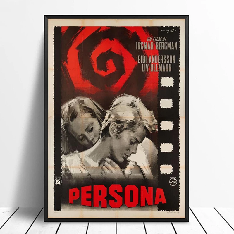 Persona 1966 Movie Poster Home Decor Wall Art Cnavas Print | Дом и сад