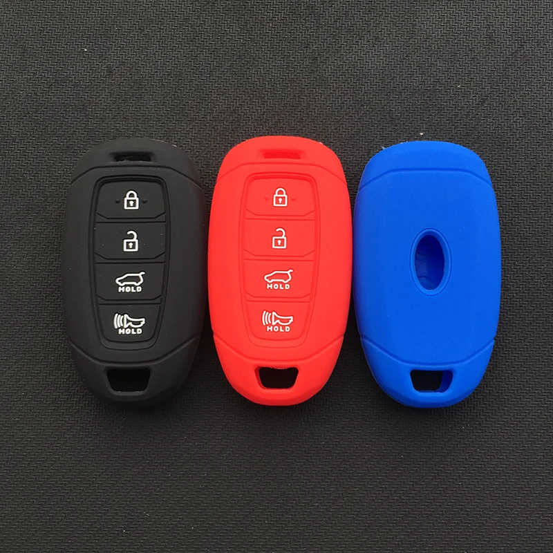 ZAD силиконовый чехол для автомобильных ключей, Набор держателей для hyundai Azera, грандиозный IG 4 кнопки, защита для ключей, автомобильные аксессуары