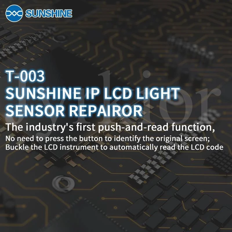 SUNSHINE T-003 светильник Сенсор программист Авто Яркость восстановить коробка ЖК-дисплей Экран EEPROM IC Инструменты для iPhone 7/7 P/8/8 P/X/XR/XS MAX