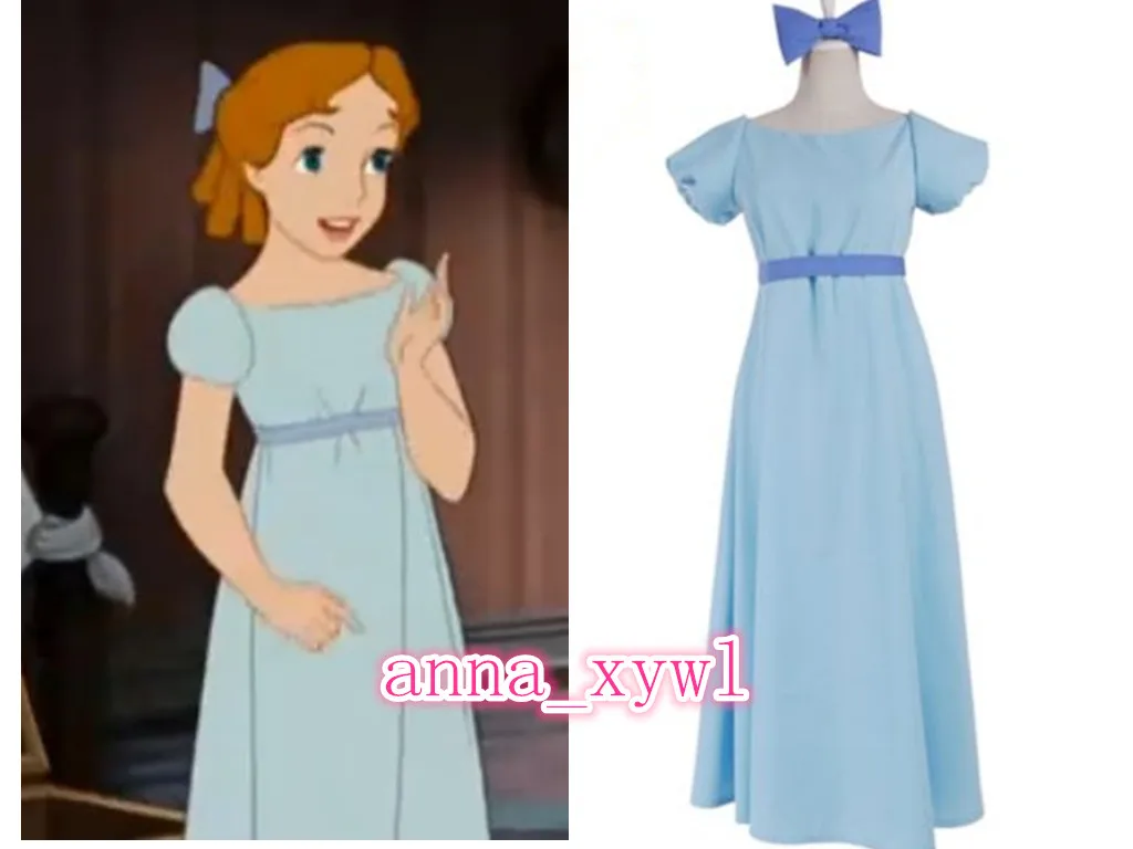 NEW Film Peter Pan Wendy Rachael Cosplay Costume Women Party Fancy Dress B1 NEW Film Peter Pan Wendy Rachael Cosplay Costume Women Party Fancy Dress B1