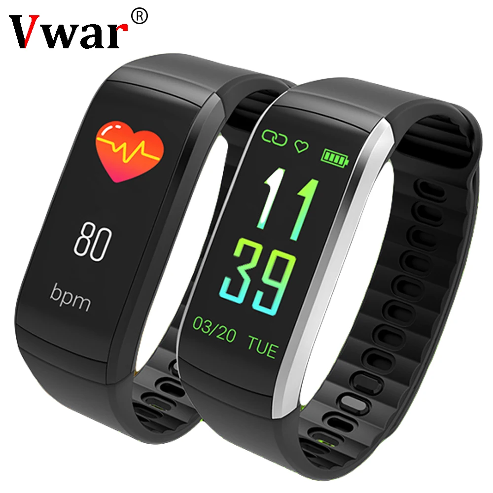 

KR02 IP68 Waterproof Fitness Bracelet GPS Smart Band Heart Rate Monitor Watch Activity Tracker 3 for Xiao Mi Android IOS Phone