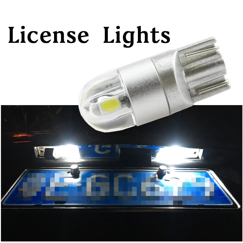 2PCS Low Compeitive Price Car 3030 2smd Super Bright White Light LED DC12V 2W 150lm Car T10 Led Side Marker Light Lamp Bulb.03