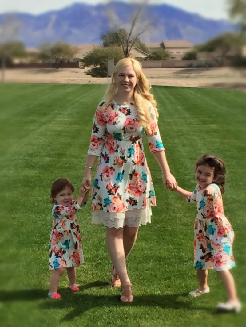 

Mother Girl Dresses Mommy and Me Clothes Mother and Daughter Clothes Family Matching Outfits Wedding Dress Christmas
