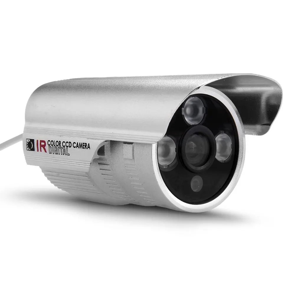 

MOOL Monitored CCTV camera CMOS HD 1000TVL LED IR Waterproof for Security