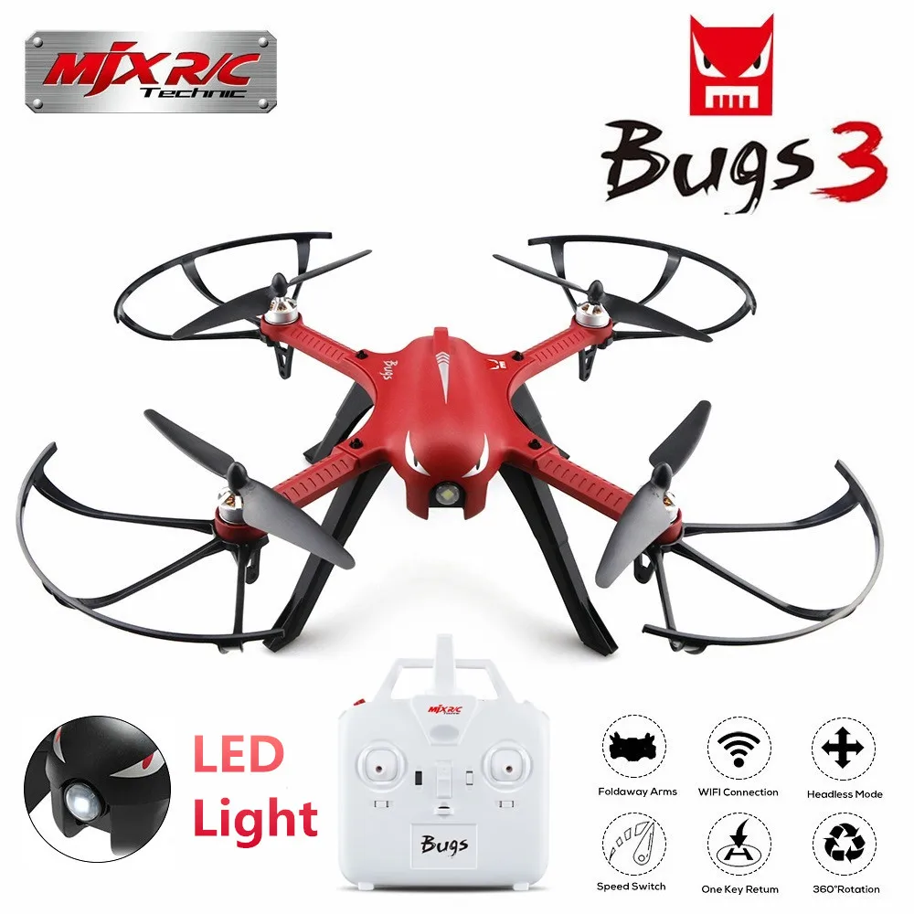 

MJX Bugs 3 B3 RC Quadcopter Brushless Motor Drone Quadrocopter With Camera HD Cam WIFI Drones Professional Dron RC Helicopter