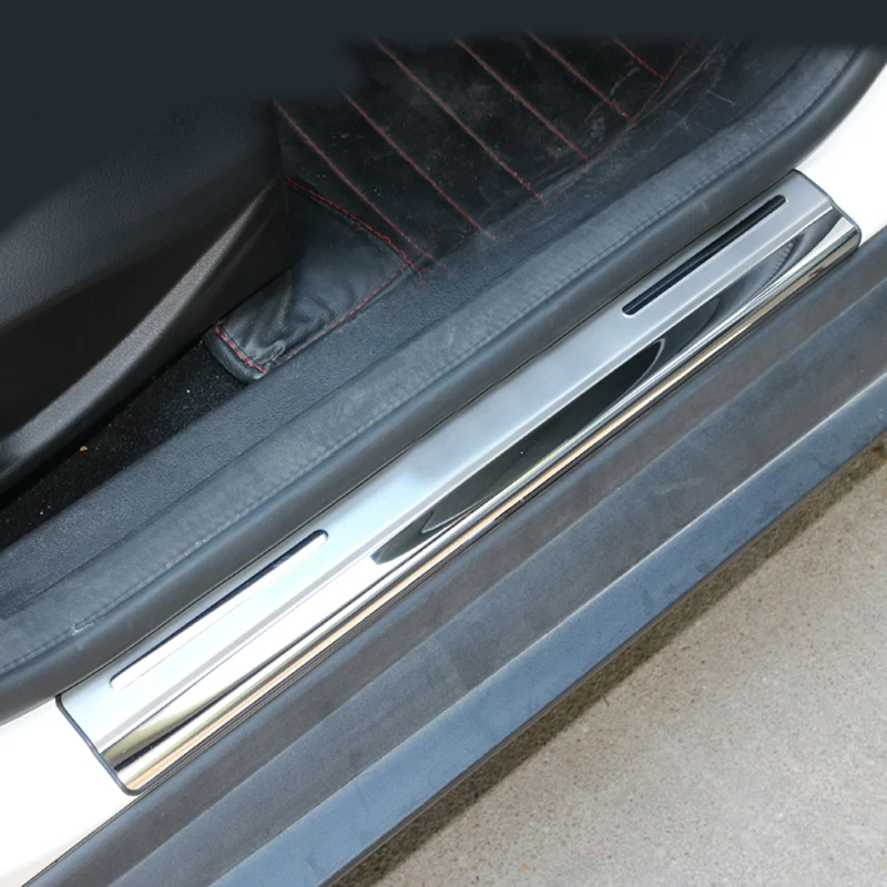 Stainless Steel Door Sill Scuff Plate Trim for Ford Focus 3 2 Hatchback