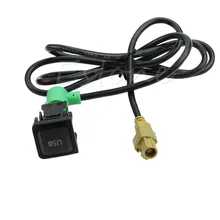 B8" хит новейший OEM USB кабель переключения подходит для VW GOLF JETTA SCIROCCO RCD510 RNS315 MK5 MK6