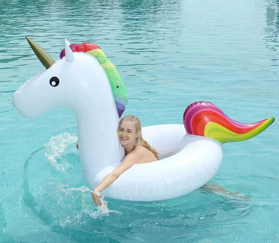 120CM-Inflatable-Unicorn-Swimming-Ring-Inflatable-Circle-Ring-Bed-Buoy-Kickboard-Summer-Inflatable-Unicorn-Swim-Pool