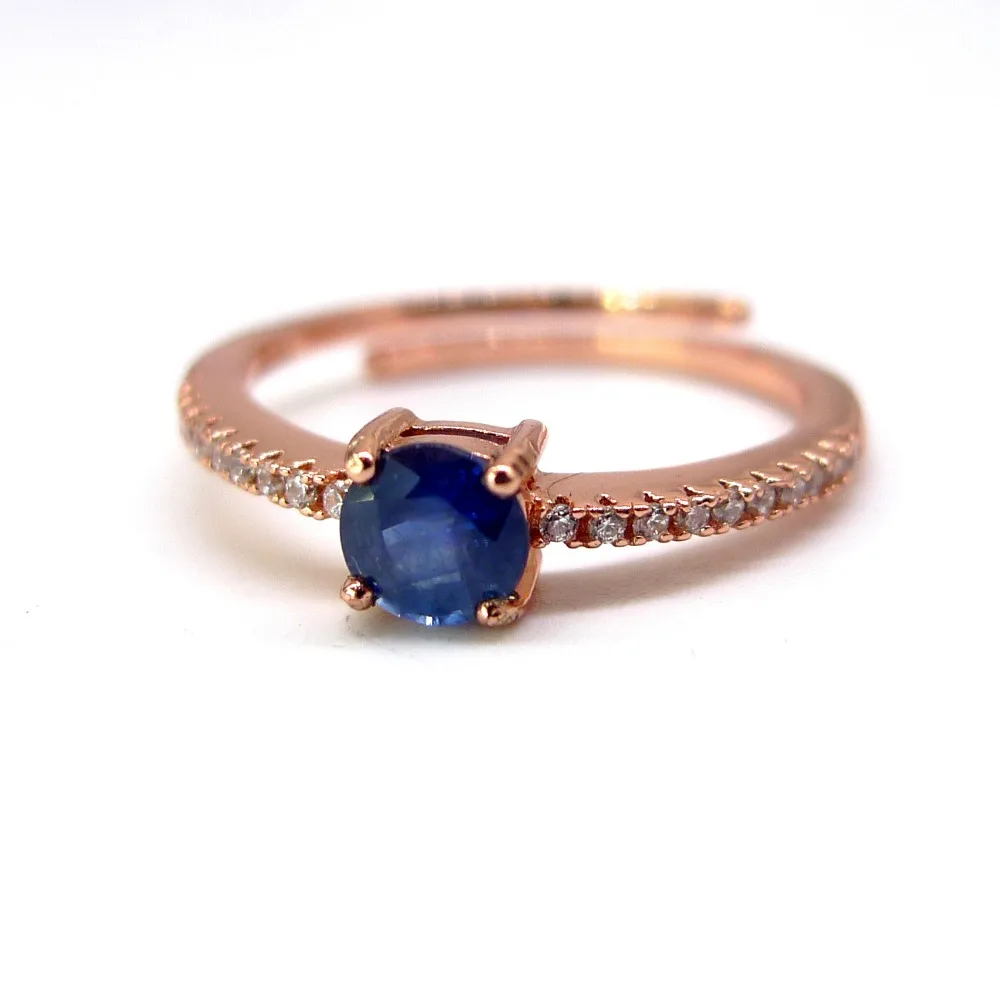 real sapphire ring women  jewelry