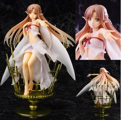 

New SAO Sword Art Online Asuna Yasina Figure Figurine Statue 1/8 PVC Action Figure Toy Gifts Collection
