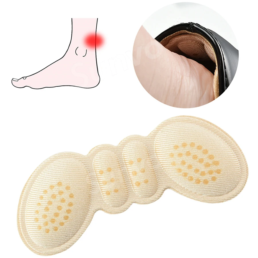 Liner Grips Foot Care Adhesive Heel Insoles Grips Protector Sticker Pain Relief