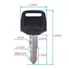 50CC Motorcycle scooter keys Blank Key Uncut Blade For HONDA DIO Z4 125 SCR100 WH110 SCR WH 100 110 ► Photo 3/3
