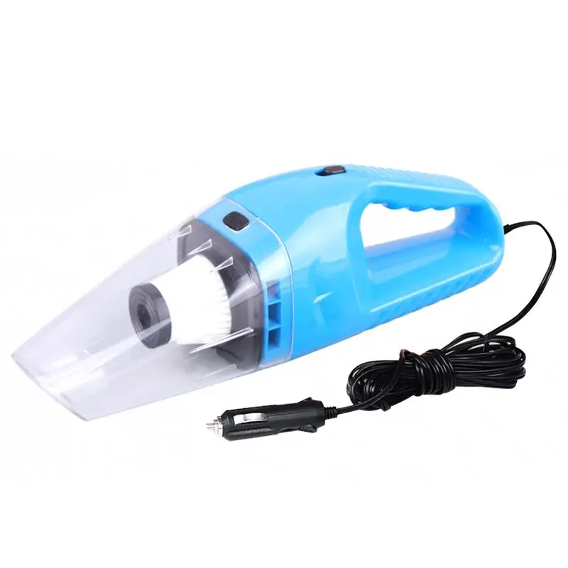 Onever портативный автомобильный пылесос от пыли 120 Вт ручной влажный сухой двойной инструмент для чистки автомобиля аксессуары для интерьера 12 В - Цвет: Blue