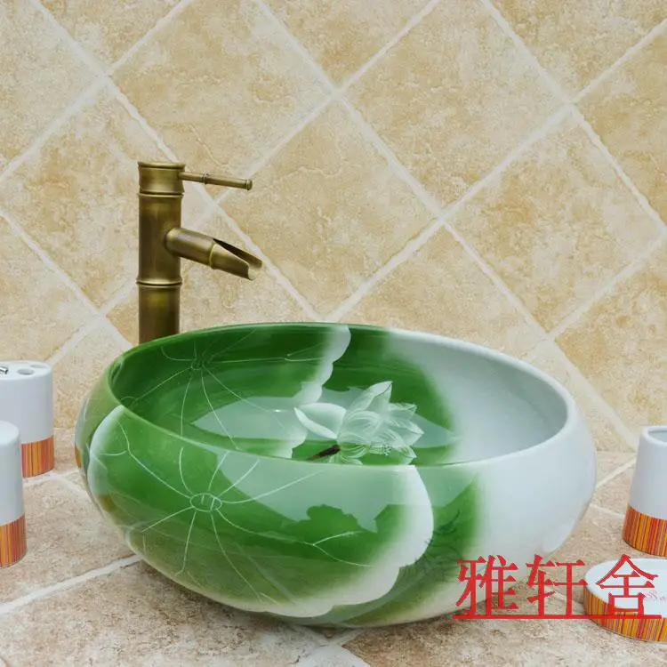 

Ruffle washbasin wash basin decoration basin fashion counter basin