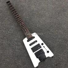NEW Arriva! Stein-berger Headless Travel Electric Guitar Shortest Mini Portable Guitar Flamed Maple WH Burst color Wholesale NEW Arriva! Stein-berger Headless Travel Electric Guitar Shortest Mini Portable Guitar Flamed Maple WH Burst color Wholesale