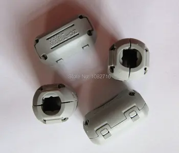 

20pcs / lot Gray 9mm ZCAT2035-0930 EMI Clip-on RFI Filters Snap On RF EMI Noise Around Cable Ferrite for Audio SYNC DATA cord