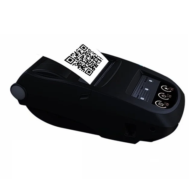 58mm Mini Bluetooth Printer Android Thermal Printer Wireless Receipt Printer Mobile Portable Small Ticket Printer