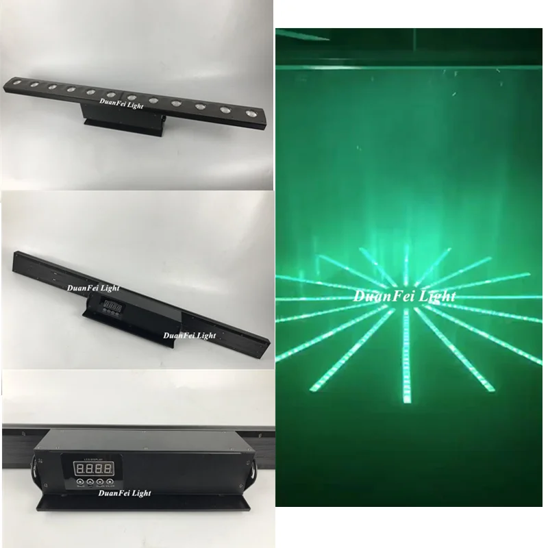 12 шт. 12x5 Вт светодиодные прожекторы на стену балка RGBW 4в1 DJ dmx бар LED 2в1 Стирка +