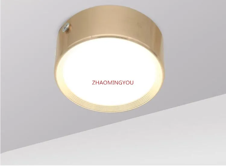 YOU Surface Mounted LED downlight 3W 5W 7W 9W 12W Ultra Thin Driverless cob led spot lights 220V Ceiling Fixtures Lighting