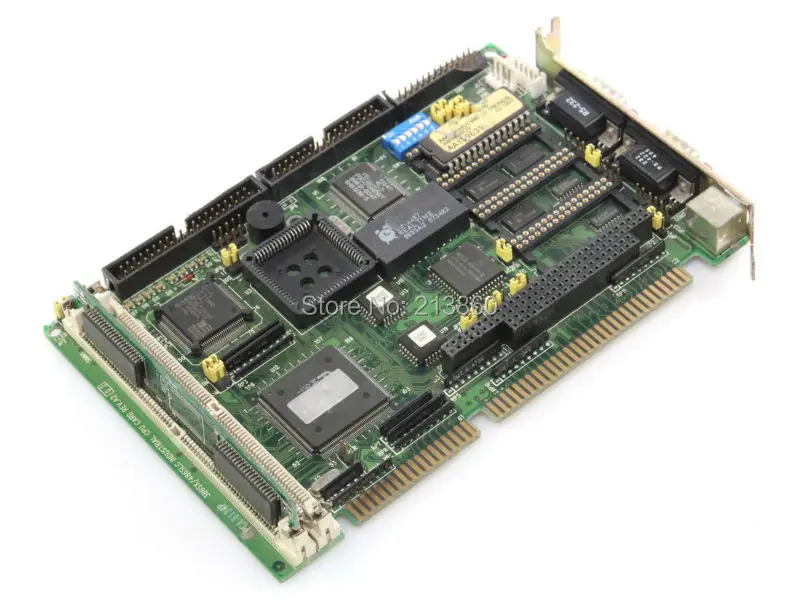 PCA 6134P 386SX/486SLC 1906613451 Промышленная материнская плата 100% тестирование работы|motherboard