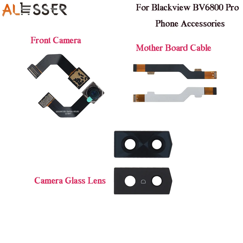 Alesser For Blackview BV6800 Pro Camera Glass Lens Mother Board Cable Replacement Parts Front | Мобильные телефоны и