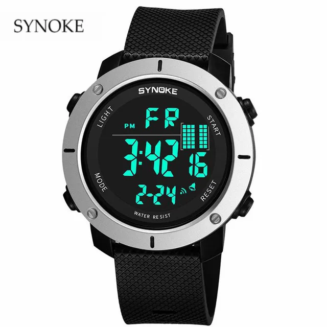 SYNOKE brand Sport Watch Fashion Multi-Function 50M Waterproof Men's Watch Busin SYNOKE brand Sport Watch Fashion Multi-Function 50M Waterproof Men's Watch Busin