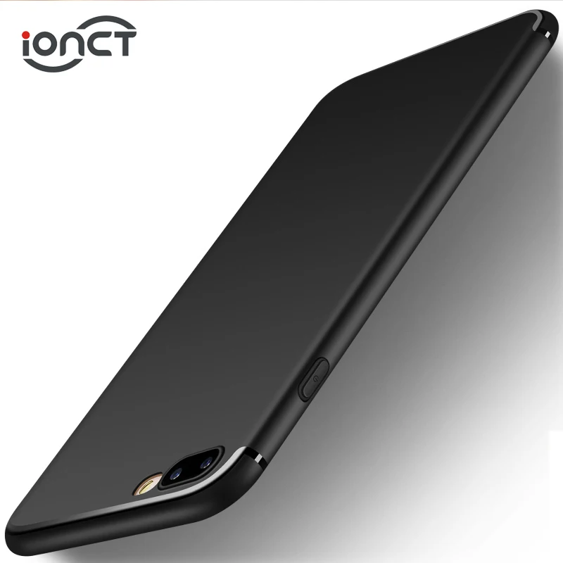 IONCT الفاخرة الخلفي لينة السيليكون حقيبة لهاتف أي فون 6 حالة iphone 7 حالة غطاء كامل ل iphone 6s 8 زائد X الهاتف أكياس الحالات