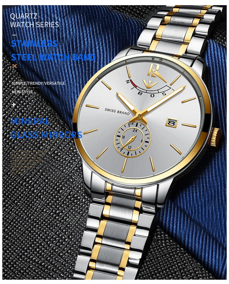 NIBOSI 2018 Mens Watches Top Brand Luxury Original Analog Watch For Men WaterproofLuxury Casual Stainless Steel Erkek Kol Saati (5)