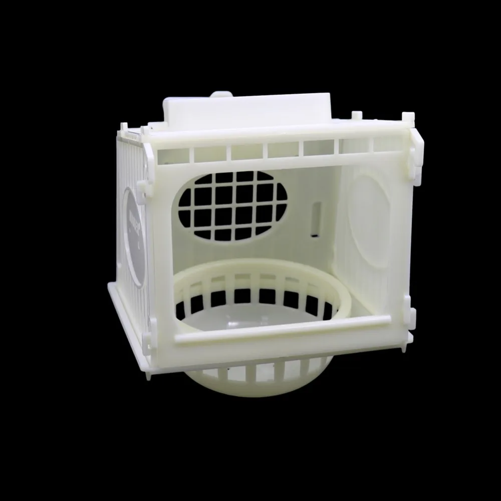 1 Pcs Bird Supplies Removable Bird Nest White High Quality Plastic Bird House Parrot Cage Pet Tool