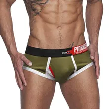 PINK HERO! хлопок, сексуальное мужское нижнее белье, трусы-боксеры, треугольные кальсоны, мужские Модные шорты, мягкие трусы