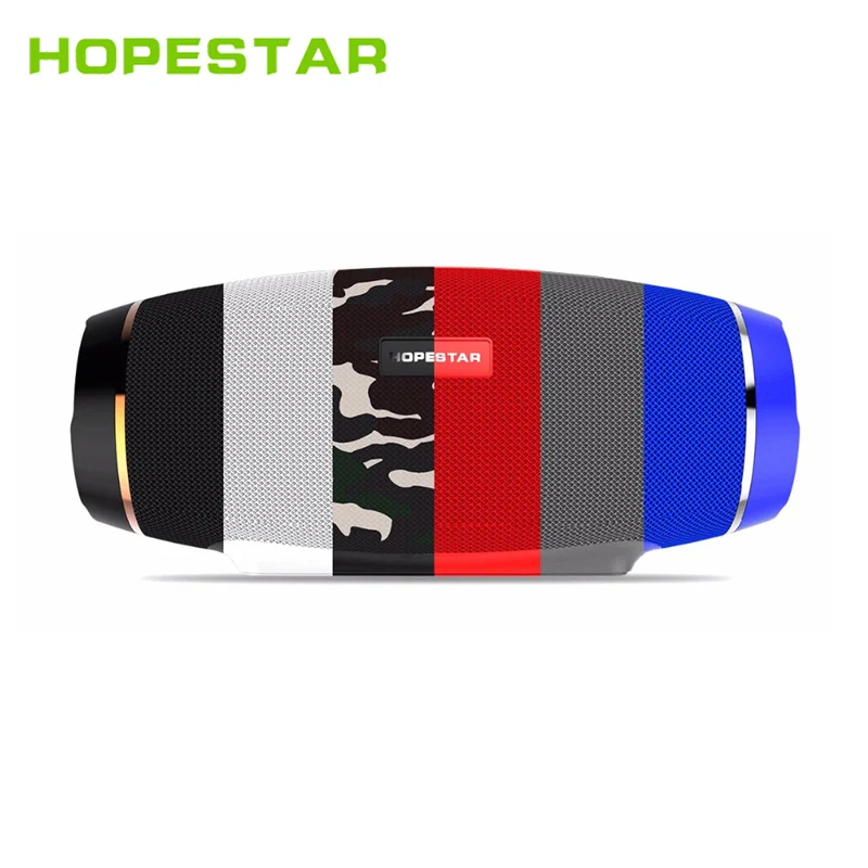 HOPESTAR H27 الرجبي سمّاعات بلوتوث ستيريو مكبرات الصوت من ماء في الهواء الطلق مضخم صوت الموسيقى مركز مكبر الصوت اللاسلكي كايكسا دي سوم