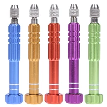 5 in 1 Screwdriver With Five Small Screwdriver Heads Cell Phone Watch Screwdriver Repair Magnetic Exact Hand Tool Set New