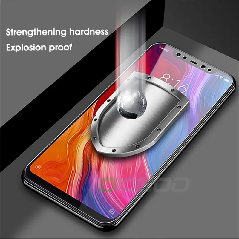 Защитный экран 9H OICGOO 1 3 шт. протектор экрана из закаленного стекла для Xiaomi Mi 8 9 SE 5X