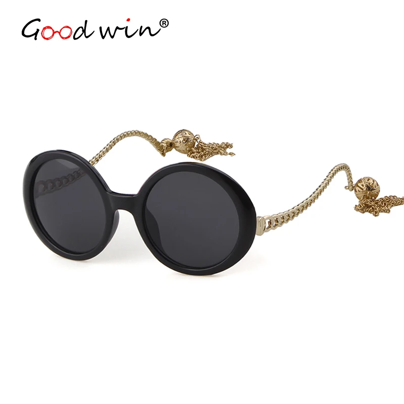 Хорошая победа солнцезащитные очки Для женщин Роскошные Брендовая дизайнерская обувь круглый винтажные Ретро очки солнцезащитные очки для женщин женские темные очки kadin gozluk