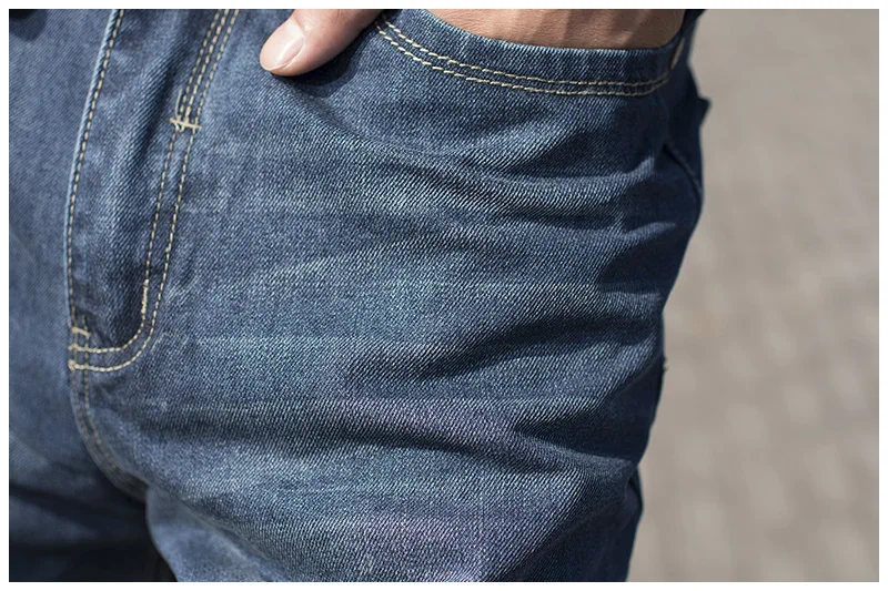 Hot Sale Hip Hop Baggy Jeans For Men Skateboard Pants New Brand Large Size Blue Jeans Hombre Plus Size 38 40 42 44 46 