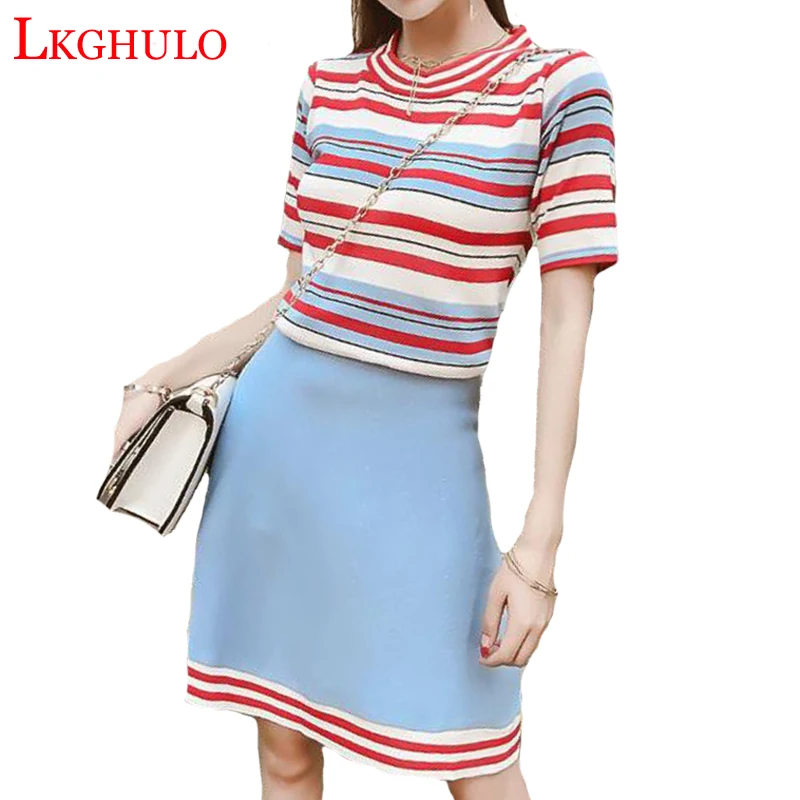 LKGHULO новые летние женские модные короткие трикотажные Однотонные эластичные