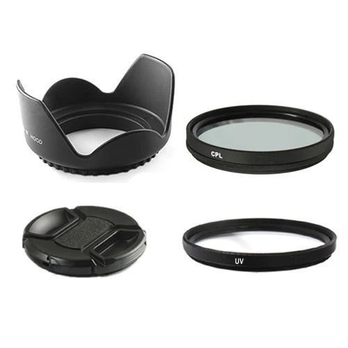 UV CAP HOOD CPL FLD ND Graduated Lens Filter 4in1 Hood+UV+CPL+CAP 67mm