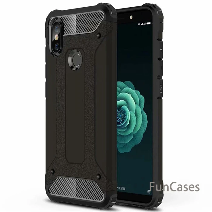 Для Xiaomi mi 6X чехол силиконовый ударопрочный Жесткий Тонкий из твердой резины