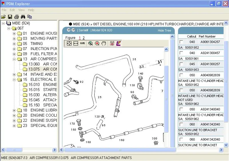 Детройт дизель MBE 4000 серии 16V G23 запчасти каталог|parts catalog|detroit dieselcatalog parts |